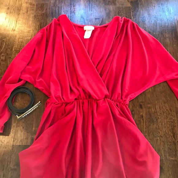 BOGO 🟧 Sexy Fitted Red Dress - Picture 4 of 4